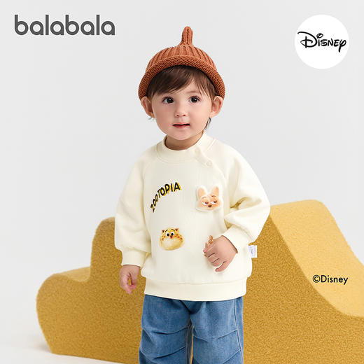 【迪士尼IPbalaOne】巴拉巴拉童装儿童卫衣加绒冬季2025新款上衣 商品图2