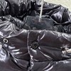 D110407彩虹条双拉链男女款羽绒服情侣保暖加厚外套 商品缩略图8