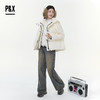 P&X设计师女装2025冬季分式马甲保暖短款羽绒服825424075 杏色 商品缩略图3