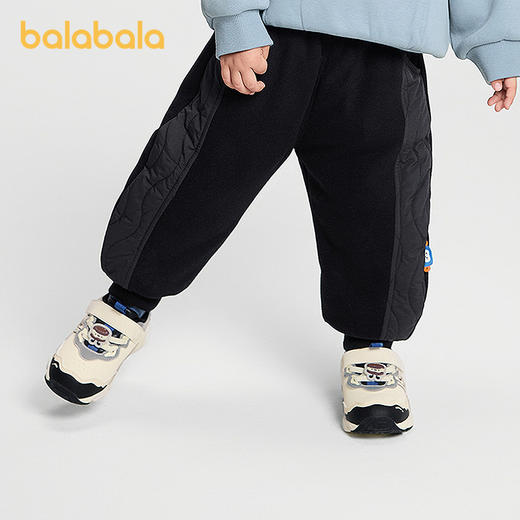 巴拉巴拉宝宝长裤宽松弯刀裤男童秋冬2025新款休闲裤 商品图0