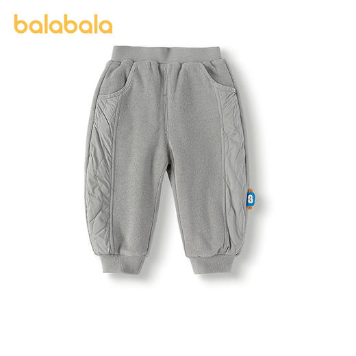 巴拉巴拉宝宝长裤宽松弯刀裤男童秋冬2025新款休闲裤 商品图4