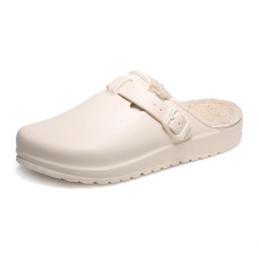 【沐春初夏出口日韩冬季加绒防滑情侣款包头棉拖（MT0225） 】加厚！防水！防滑！还不怕脏！温暖呵护，不惧寒冬这款棉拖我们一直出口日韩，品质不用多说，颜值更是10分在线！   商品图5