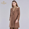 【绵羊毛】乔万尼秋冬新款绵羊毛大衣连帽设计减龄保暖细腻EI4A579 商品缩略图2
