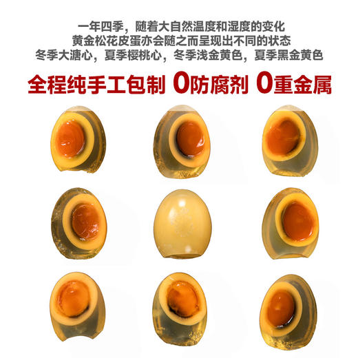 晶華・四川黄金皮蛋 精选原料慢腌 口感 Q 弹无涩味 商品图1