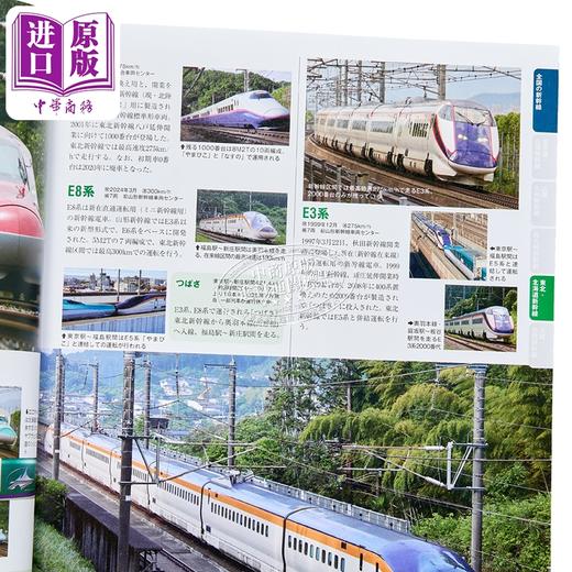 【中商原版】日本铁路车辆完全图鉴2025-2026 日文原版日韩 日本の鉄道車両完全図鑑2025-2026 商品图2