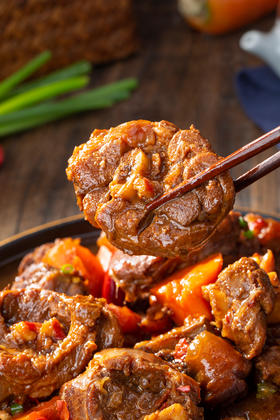 甘肃土滩羊原切羊腱子（羊小腿切块）地理标到手4斤