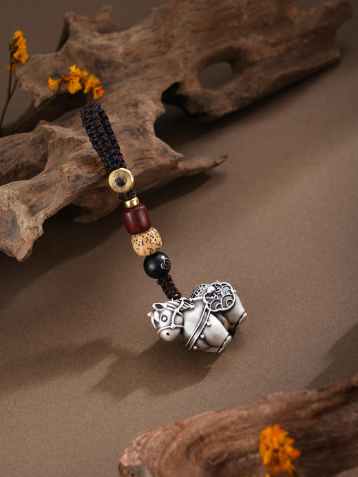 子佩集【马上转运】S999银钥匙扣【DZ1251】球可转动2510 商品图3