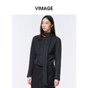 VIMAGE纬漫纪多种系法带本布飘带设计摩登时尚上衣小外套V2403109 商品缩略图1