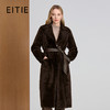 EITIE爱特爱加宽西装领大贴袋廓形长款皮草款式简洁百搭长款冬季保暖皮衣8493108 商品缩略图0