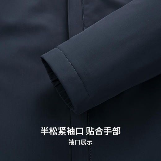 【兔毛内胆&85%白鹅绒】圣得西2025秋冬季新款男士修身保暖尼克服 商品图7