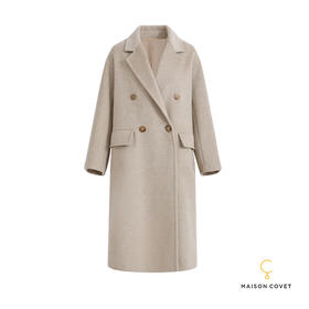 MAISON COVET 双排扣落肩大衣