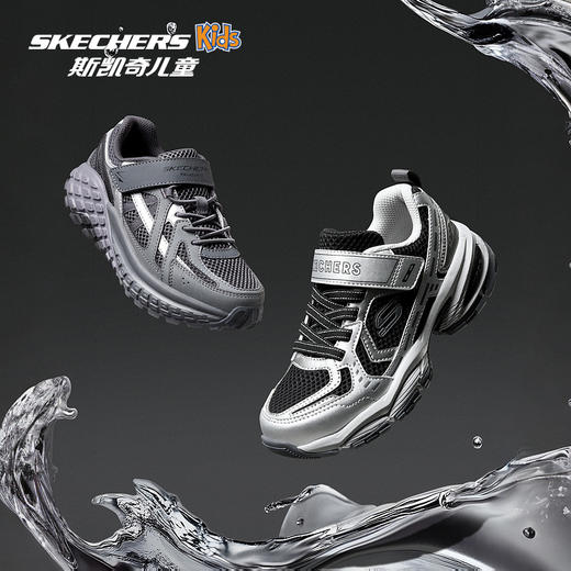 斯凯奇儿童幻影鞋复古老爹鞋运动休闲鞋男女童透气缓震鞋子419101L 商品图4