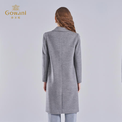 【100%绵羊毛】乔万尼冬新品羊毛大衣重磅澳毛绒保暖厚实EI4A562 商品图4