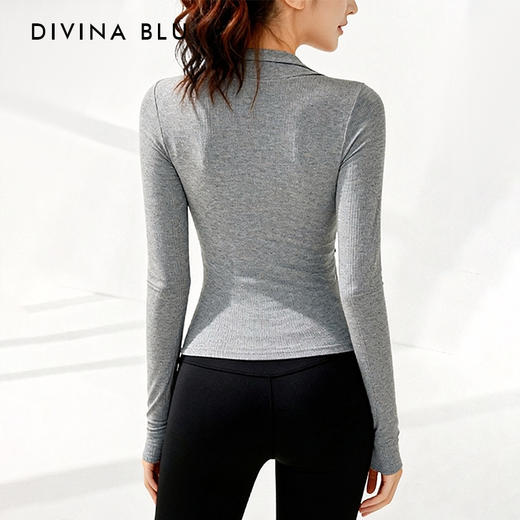 DIVINA BLU 丹麦系列 迪唯纳法式方领气质T恤119 商品图2