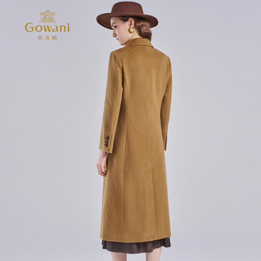 乔万尼羊毛大衣女新款秋冬高级感长款修身ET4A026 商品图4