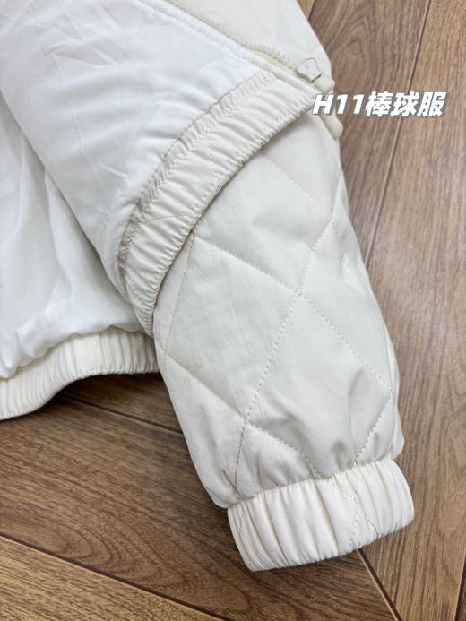 D110428轻暖羊毛夹层保暖棒球服女士夹克外套 商品图14