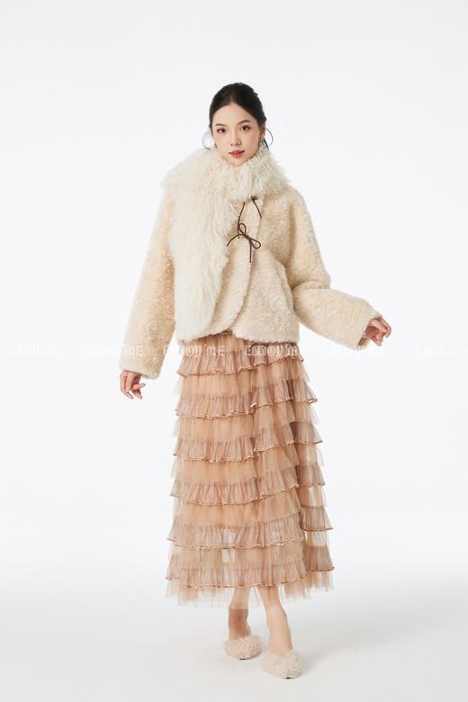 【门店同款】ENJOY冬季“暖冬软糖”双蝴蝶结扣外套 167750111 商品图5