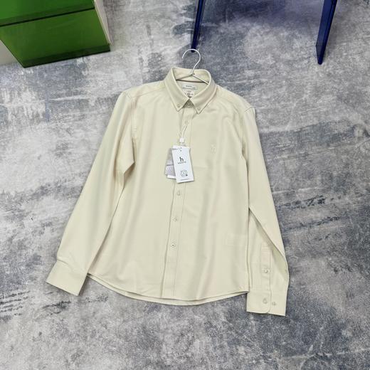 D110409男士羊毛混纺衬衫2025冬季新款休闲上衣 商品图6