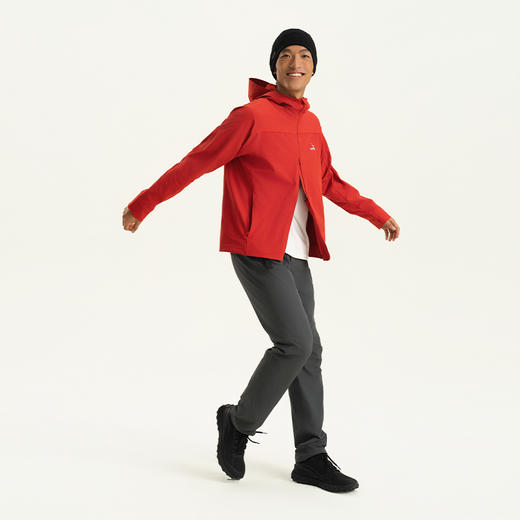 优极 男女款薄绒修身软壳长裤 商品图4