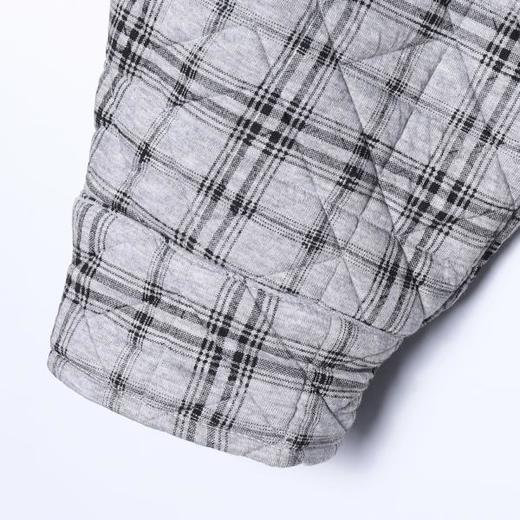 42763SDSA男士秋冬新款痞帅男装韩版宽松拼接格纹翻领夹克外套百搭时尚 商品图4