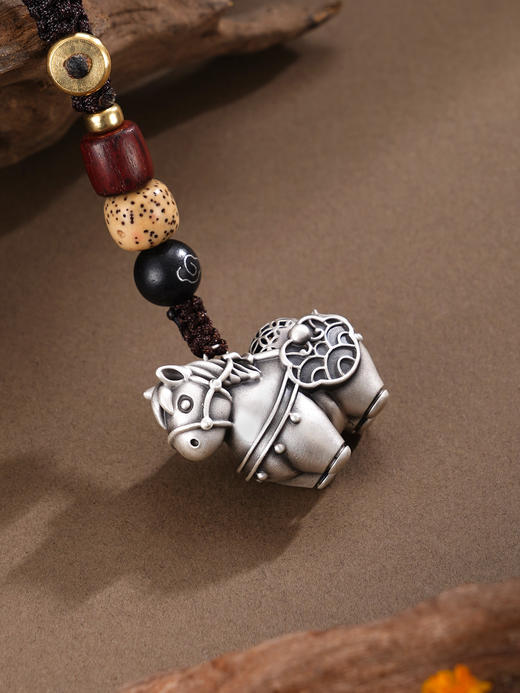 子佩集【马上转运】S999银钥匙扣【DZ1251】球可转动2510 商品图7