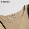 oldcolour秋冬季简约日常通勤长袖连衣裙两件套女GN41103915 商品缩略图3
