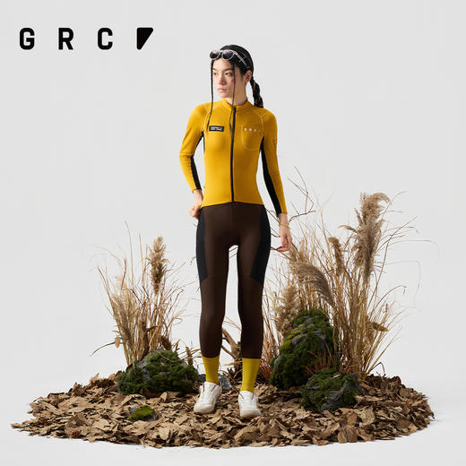 GRC桀骜无尽秋冬新款RESEARCH系列反光抓绒保暖公路自行车夹克女 商品图4