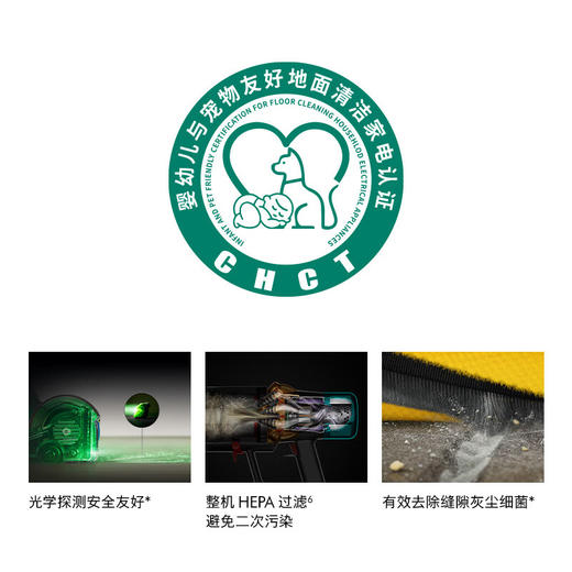 戴森（DYSON）V15 Detect Fluffy智能高端吸尘器 LCD智能数显 230AW强劲吸力 除螨除尘 车载可用 蓝镍色 商品图4