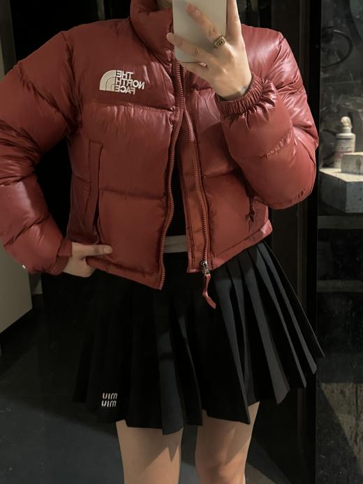 北家肯豆同款徽标Logo印花短款立领面包羽绒服（蕾姐上身S，小短款卡码拍大）（预订两天左右发） 商品图4