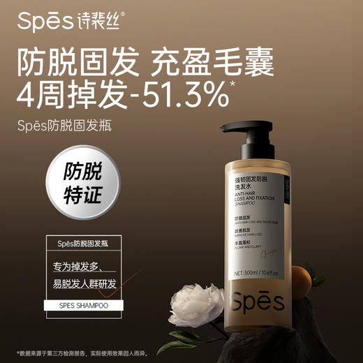 【多妈团购 spes 防脱洗发水，前50名下单送按摩梳子（每人仅限一份）】防脱大佬级成分，防脱固发，控油蓬松，充盈毛囊，双重头皮润护力 舒润维稳 强化屏障-乐果村 商品图0