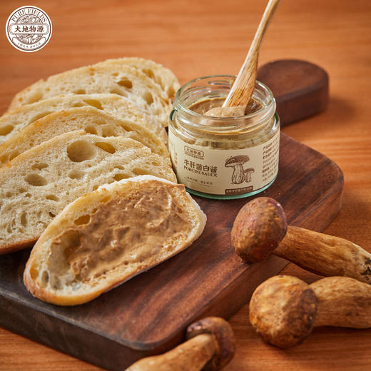 大地物源 | 涂抹酱面包伴侣牛肝菌白酱100g 商品图5