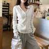 灰色连帽卫衣女春秋2025新款韩版修身开衫长袖外套慵懒风早秋上衣 商品缩略图0