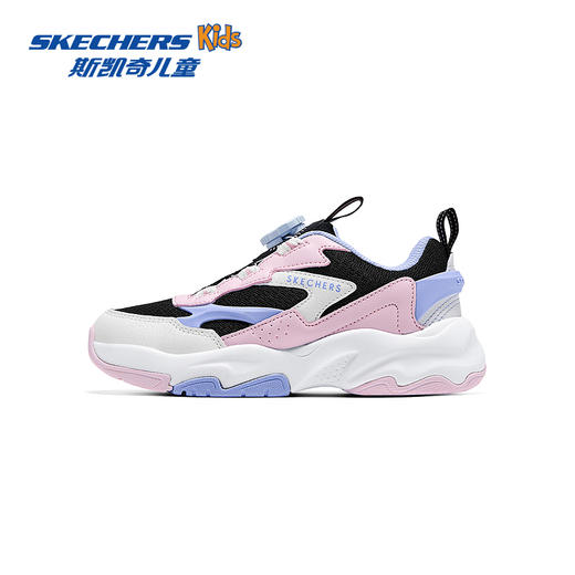 斯凯奇男女童旋钮扣时尚潮流老爹鞋舒适缓震透气运动鞋子 商品图4