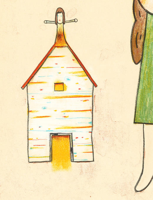 独角鹿西洋古董2005年丹麦Edition Copenhagen出版日本知名艺术家奈良美智与杉户洋签名合创限量彩色版画《无题》 商品图4