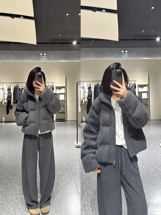 【高品质私服】【JN羊毛呢休闲直筒裤】尽显高级腔调 量感裤型，自然回弹，挺括干爽G1095-CC【无标出货 介意慎拍】 商品图3