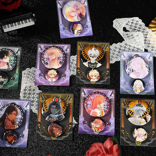 再见我的国王熔金彩梦系列1+1徽章纪念日百货门店同款167798245 商品图0