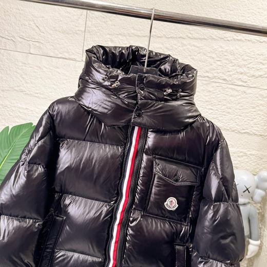 D110407彩虹条双拉链男女款羽绒服情侣保暖加厚外套 商品图1