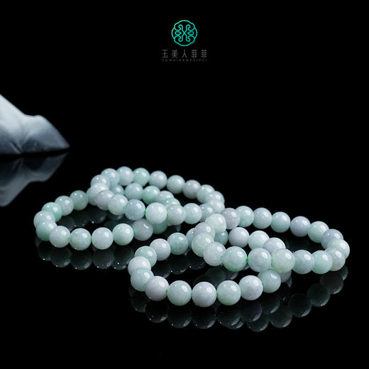 珠光宝气-翡翠圆珠手串约10mm 商品图0