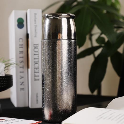 【99.8%航空钛材 0涂层更安全 双盖磁吸防漏】瑞士军工“纯钛”磁吸保温杯 400ml  送手提礼盒装 商品图8