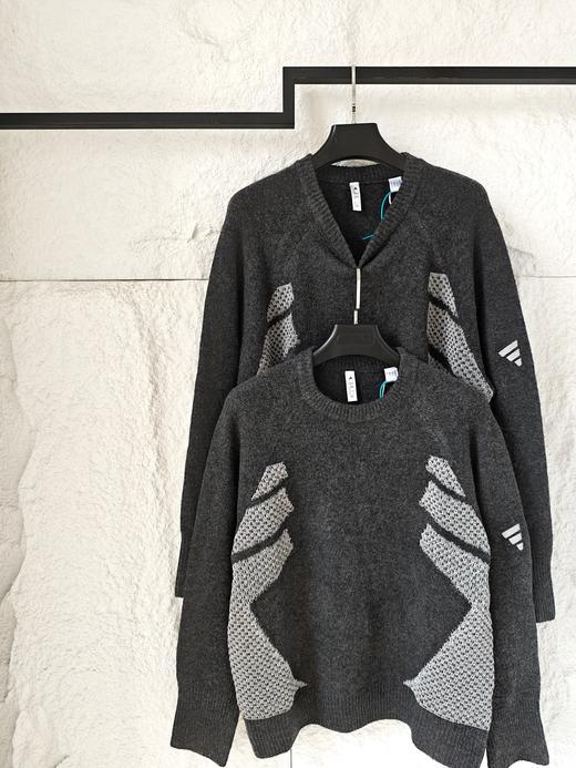 D110414秋冬 P CREW2 简约休闲百搭长袖圆领针织毛衣 商品图10