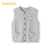 【商场同款】巴拉巴拉童装儿童马甲2025冬季新款半边绒保暖男童萌 商品缩略图4