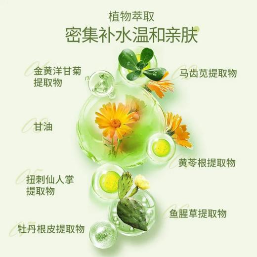 安姑娘 植物洋甘菊舒缓补水面膜 5片/盒（可免洗）补水 全面升级 舒缓 提亮肤色 敏感肌可用 适合任何肤质 纯素美妆护肤 植物基 0%动物成分 [漳州仓] 商品图4