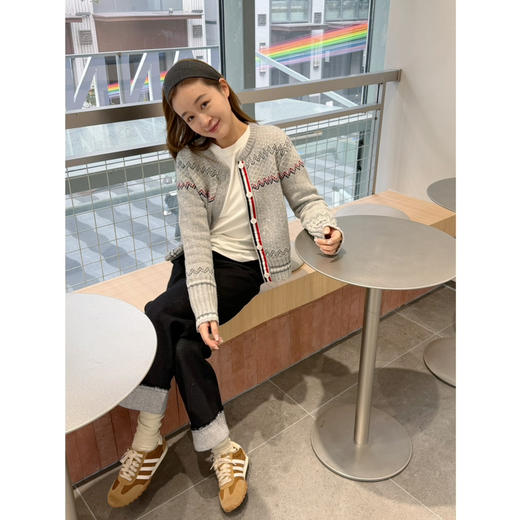 2511104    TB费尔岛 提花圆领开衫 商品图6