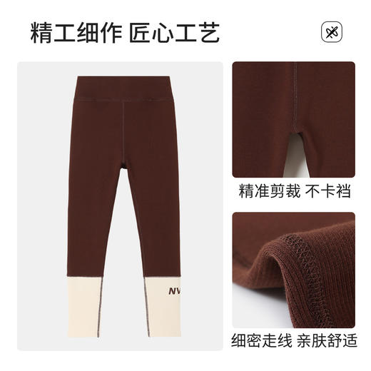 【纳维凯尔】【加绒】【120-165】意大利小帆船冬季女童加绒打底裤子 商品图7