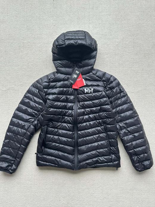 D110422男子简约大方排骨架型连帽户外轻羽绒夹克外套 商品图0