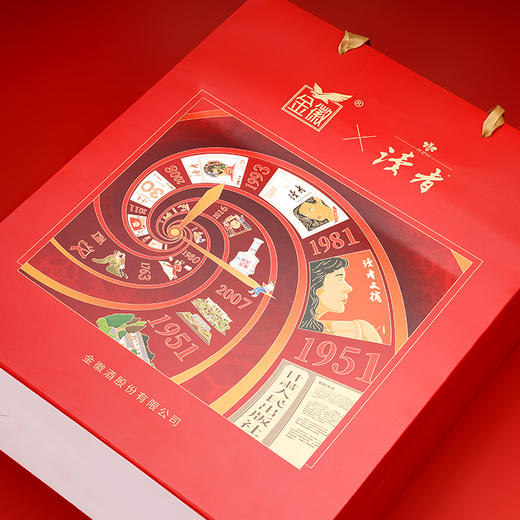 金徽酒×读者联名  52度世纪金徽五星读者联名礼盒 商品图5