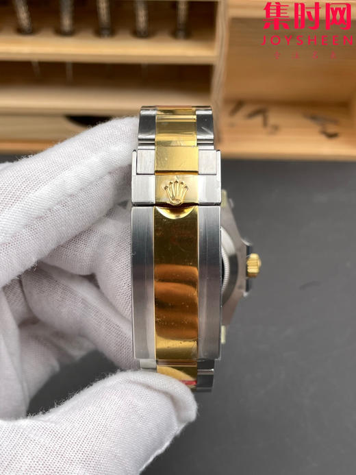 劳力士潜航者系列 VS间金黑水鬼41mm 三代水鬼 VS新款41水鬼 间金黑鬼V2版 配重版 男士腕表 丹东3235机 商品图7