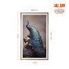太铜 铜雕画《吉祥孔雀》客厅玄关沙发背景墙装饰画 商品缩略图5