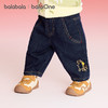 【balaOne】巴拉巴拉童装儿童长裤男童女童牛仔裤春2025新款复古 商品缩略图2