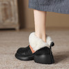 【预售5天】冬新款厚底圆头英伦风马丁靴女粗跟松糕底复古时尚短靴女MDY&AM2255-5 商品缩略图3